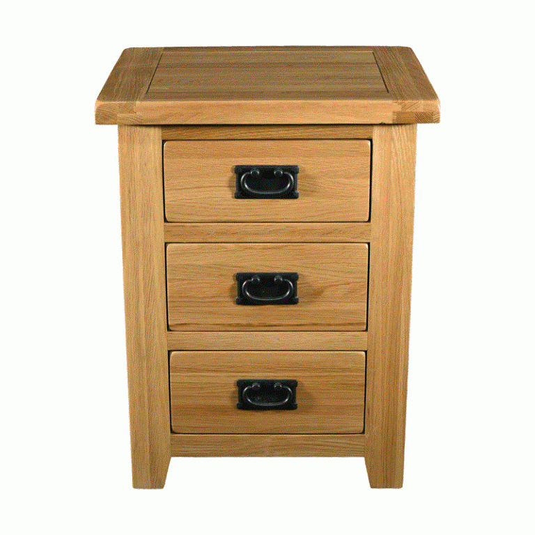 Rustic Oak bedside tables Oak in Vogue Furniture